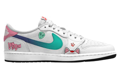 Okarun und Momo V.1 Custom TS Low Sneakers