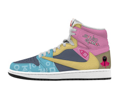 Crazy Stairs V.1 Custom TS Hohe Sneakers