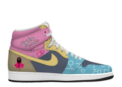 Crazy Stairs V.1 Custom TS Hohe Sneakers