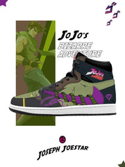 Joseph Joestar V.1 Custom TS Hohe Sneakers