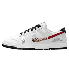 Ruffy und Zoro V.1 Custom Court-Low Sneakers