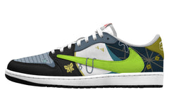 Jolyne Cujoh V.1 Custom TS Niedrige Turnschuhe