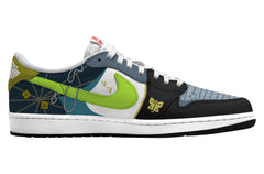 Jolyne Cujoh V.1 Custom TS Niedrige Turnschuhe