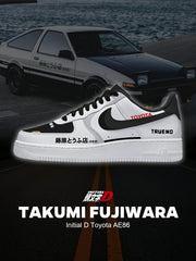Fujiwaras AE86 Custom Sneakers
