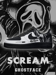 Baskets personnalisées Ghostface V.2