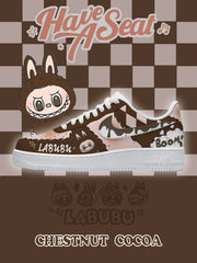 Kastanienbrauner Kakao V.3 Custom Sneakers