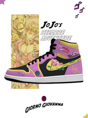 Giorno Giovanna V.1 Custom High-Top-Sneaker