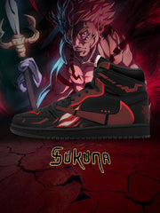 Ryomen Sukuna True Form V.1 Custom TS Hohe Sneakers