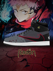 Yuji Itadori V.1 Custom TS Hohe Sneakers