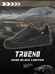 AE86 Trueno Schwarz Limitierte V.1 Custom Sneakers
