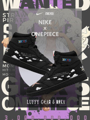 Baskets montantes personnalisées Luffy Gear 5 Nika V.3