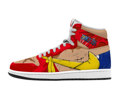 Monkey D. Luffy V.7 Custom TS Hohe Sneakers
