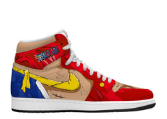 Monkey D. Luffy V.7 Custom TS Hohe Sneakers