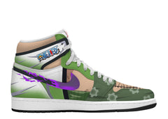 Roronoa Zoro V.2 Custom TS Hohe Sneakers