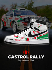 Baskets montantes personnalisées Rally Celica GT-4 V.1