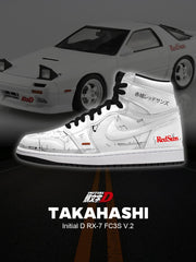 Keisuke Takahashi RX-7 FC3S V.2 Custom High-Top-Sneaker