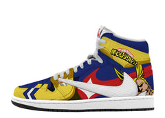 All Might V.1 Custom TS Hohe Sneakers