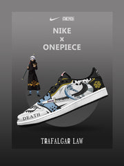 Trafalgar D. Water Law V.4 Custom TS Niedrige Turnschuhe