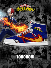 Shoto Todoroki V.2 Custom TS Hohe Sneakers