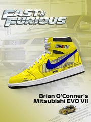Brian O'Conners EVO VII V.1 Custom High-Top-Sneaker