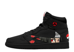 Akatsuki Itachi Uchiha V.2 Custom TS Hohe Sneakers