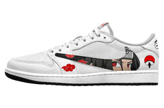 Akatsuki Itachi Uchiha V.3 Custom TS Niedrige Turnschuhe