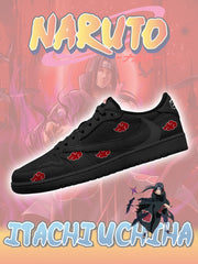 Akatsuki Itachi Uchiha V.5 Custom TS Niedrige Turnschuhe