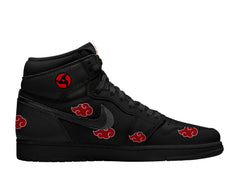 Akatsuki Itachi Uchiha V.5 Custom TS Hohe Sneakers