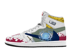 Vierter Hokage Minato Namikaze V.1 Custom TS High Sneakers