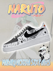 Madara Uchiha Sechs Pfade V.1 Custom Sneakers