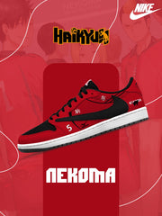 Nekoma High V.1 Custom TS Niedrige Turnschuhe