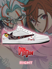 Okarun und Momo V.1 Custom TS Low Sneakers