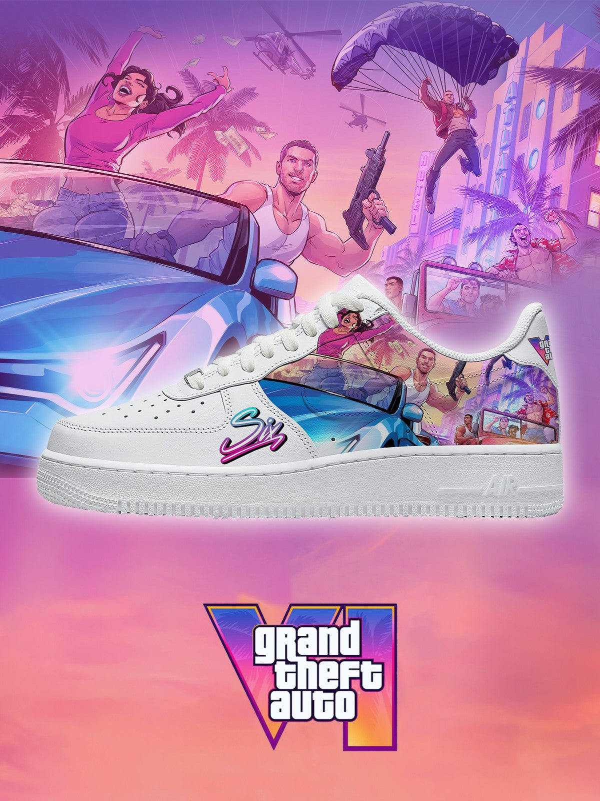 GTA VI V.6 Custom-Sneaker