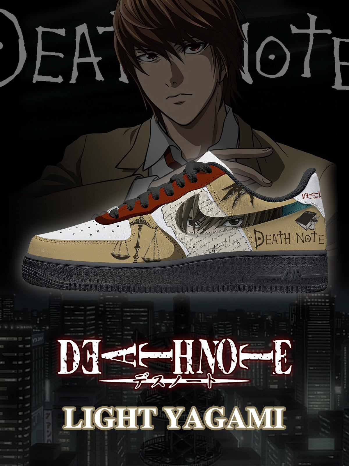 Leichte Yagami V.1 Custom Sneakers