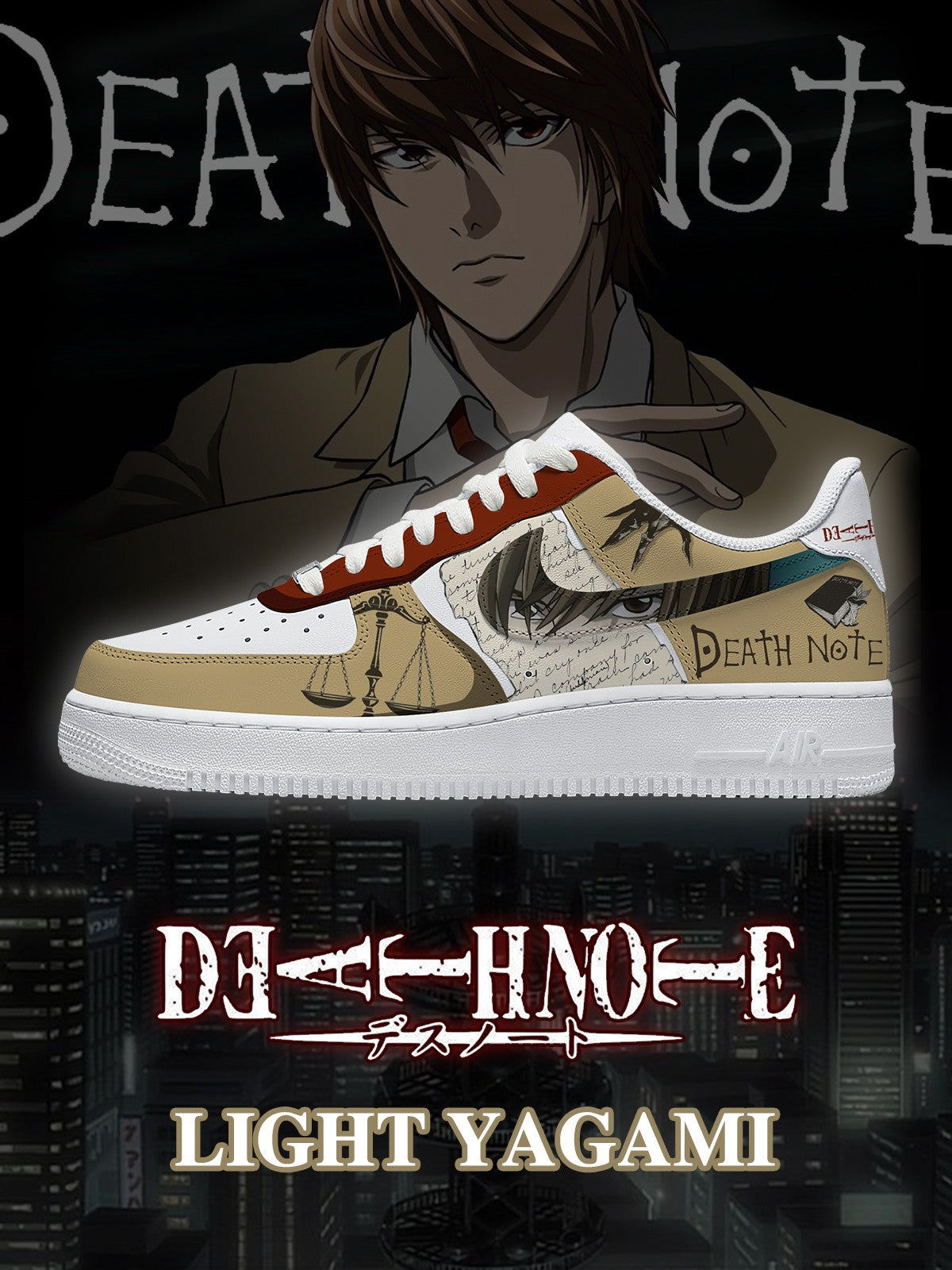 Leichte Yagami V.2 Custom Sneakers