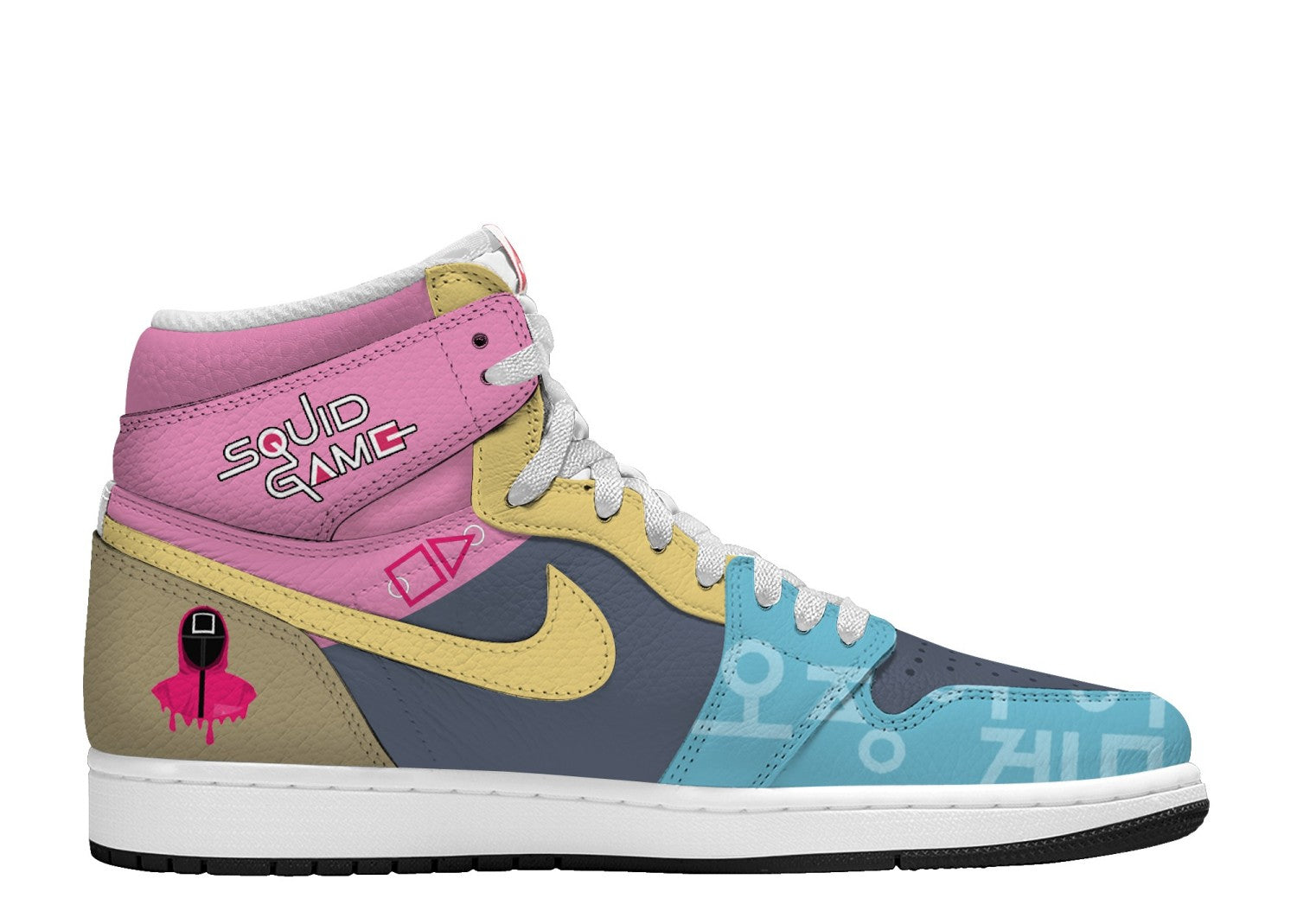 Crazy Stairs V.1 Custom TS Hohe Sneakers