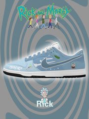 Baskets basses personnalisées Rick Sanchez V.2 Court