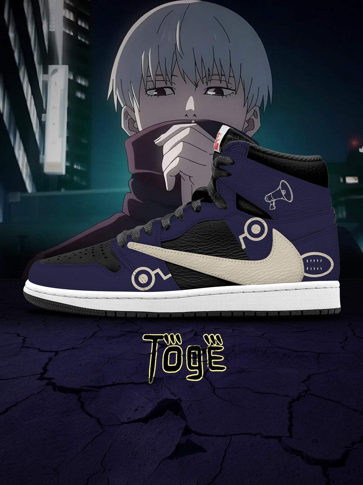 Toge Inumaki V.3 Custom TS High Sneakers