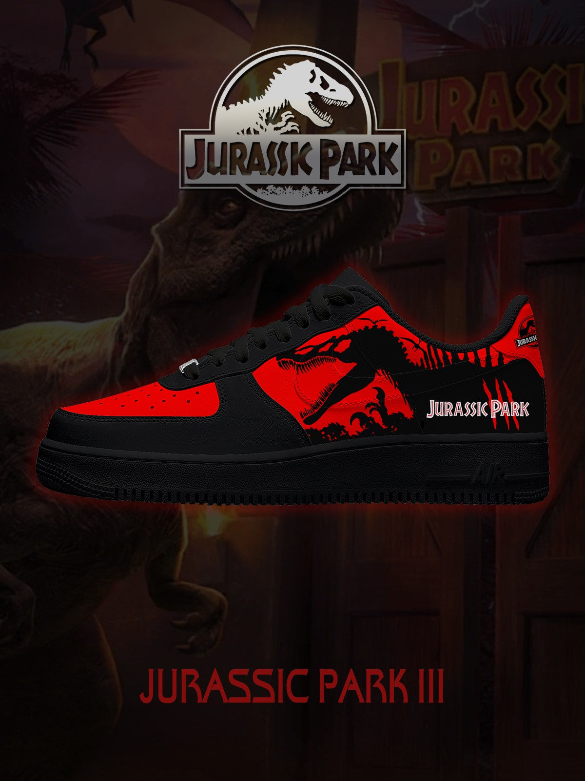 Jurassic V.4 Benutzerdefinierte Turnschuhe