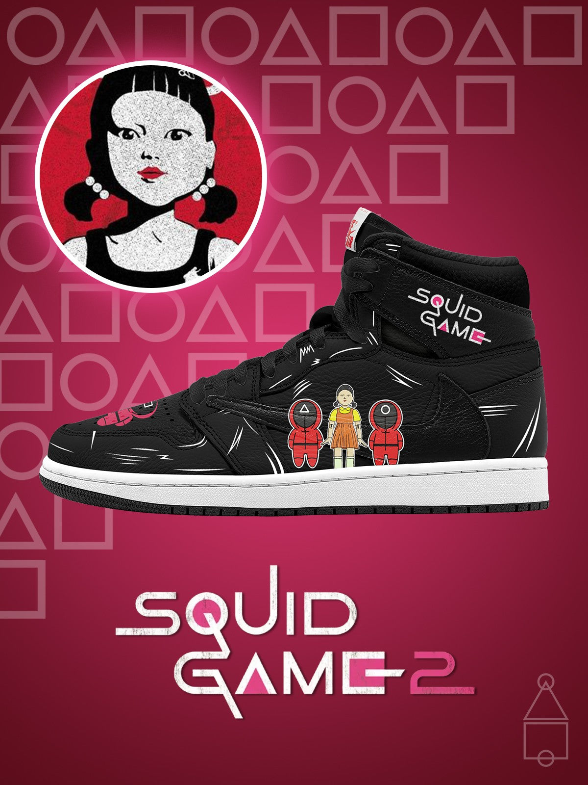 Young-hee V.1 Custom TS Hohe Sneakers