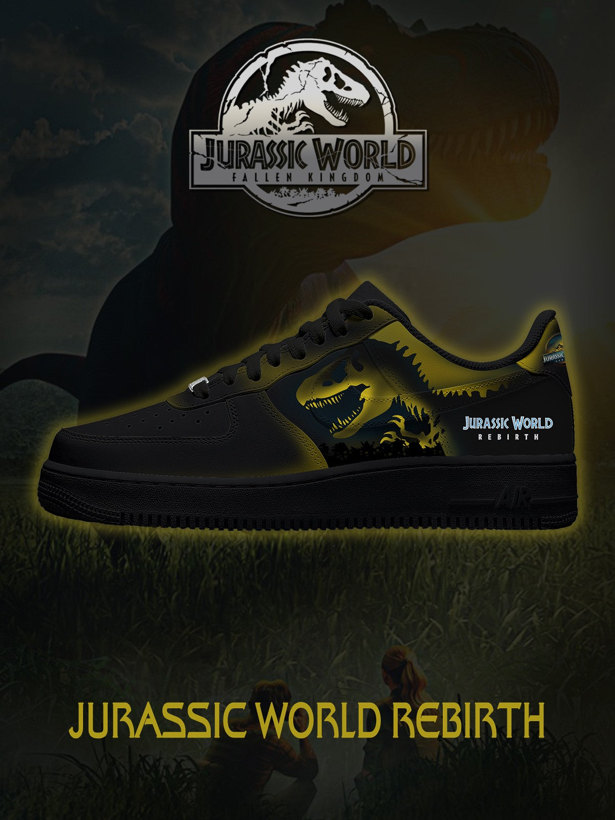 Jurassic V.1 Benutzerdefinierte Turnschuhe