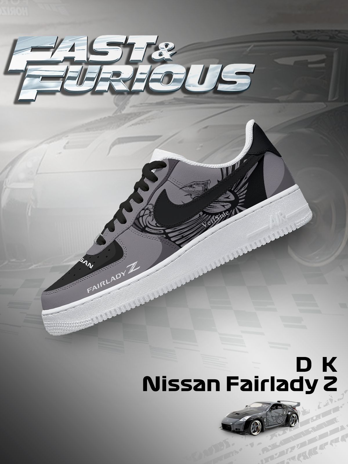 DK Fairlady Z Custom Sneakers