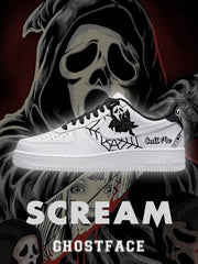 Baskets personnalisées Ghostface V.1