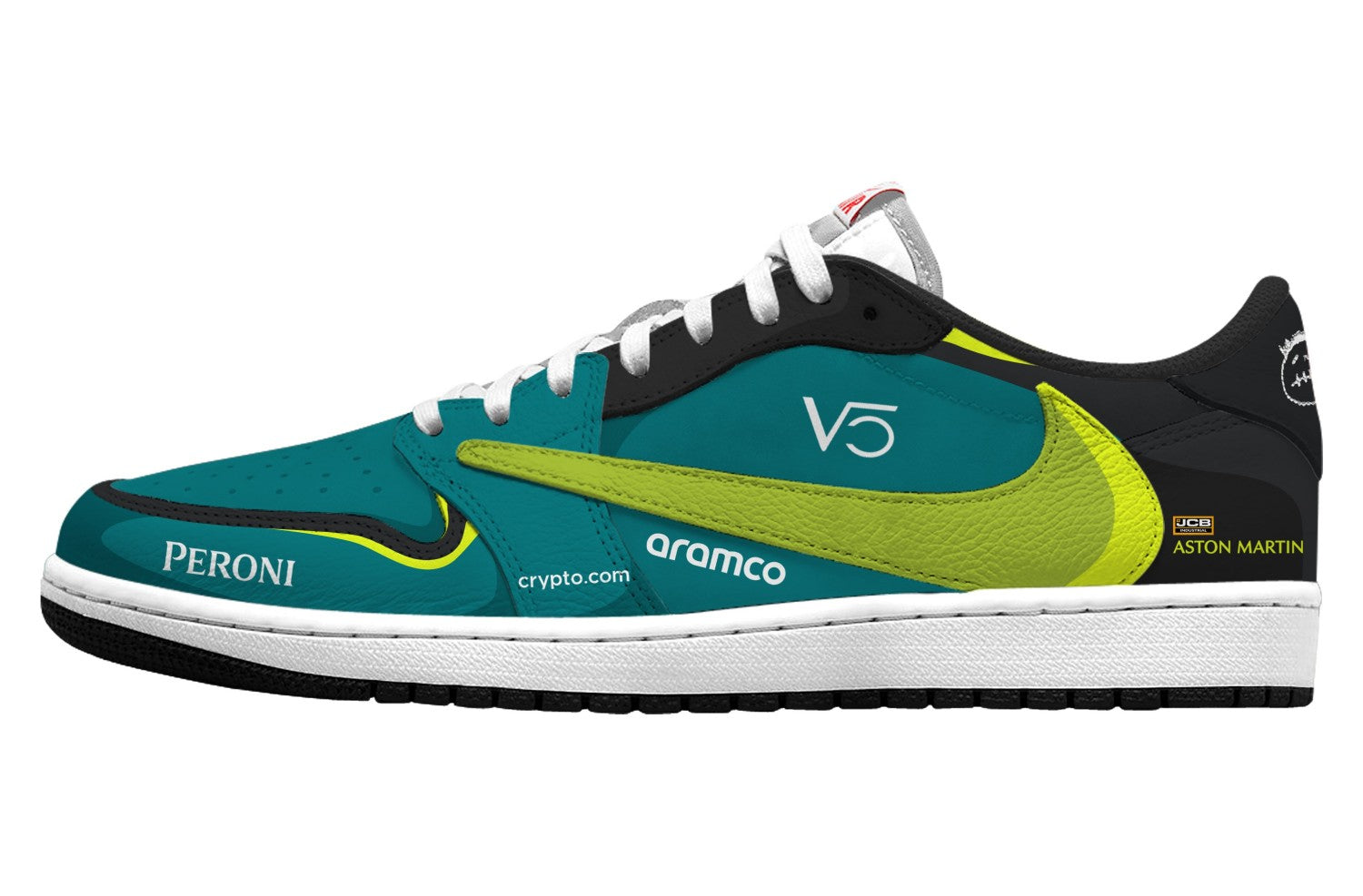 Une paire de baskets basses Martin F.1 V.1 Custom TS