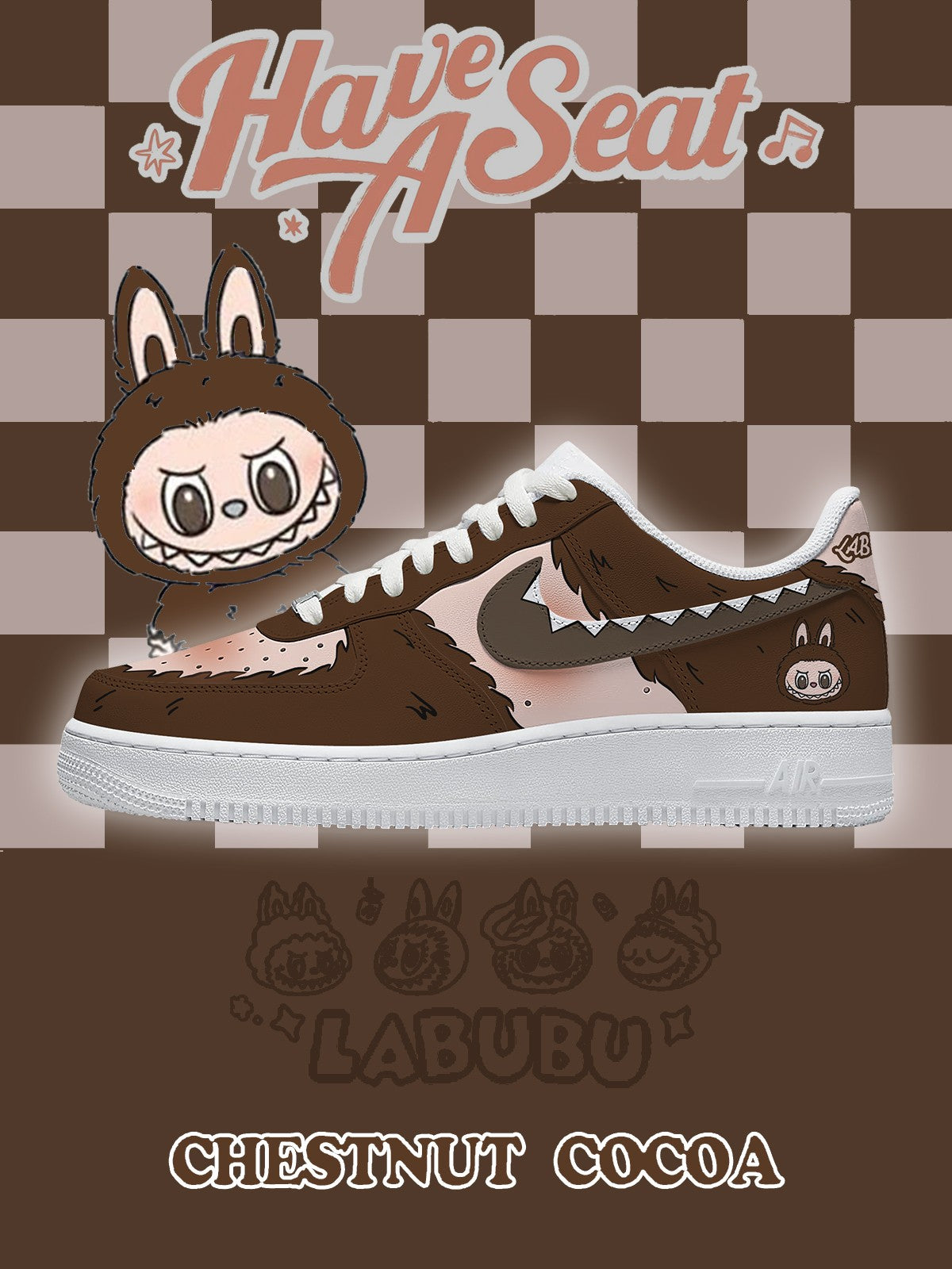 Kastanien Kakao V.1 Custom Sneakers