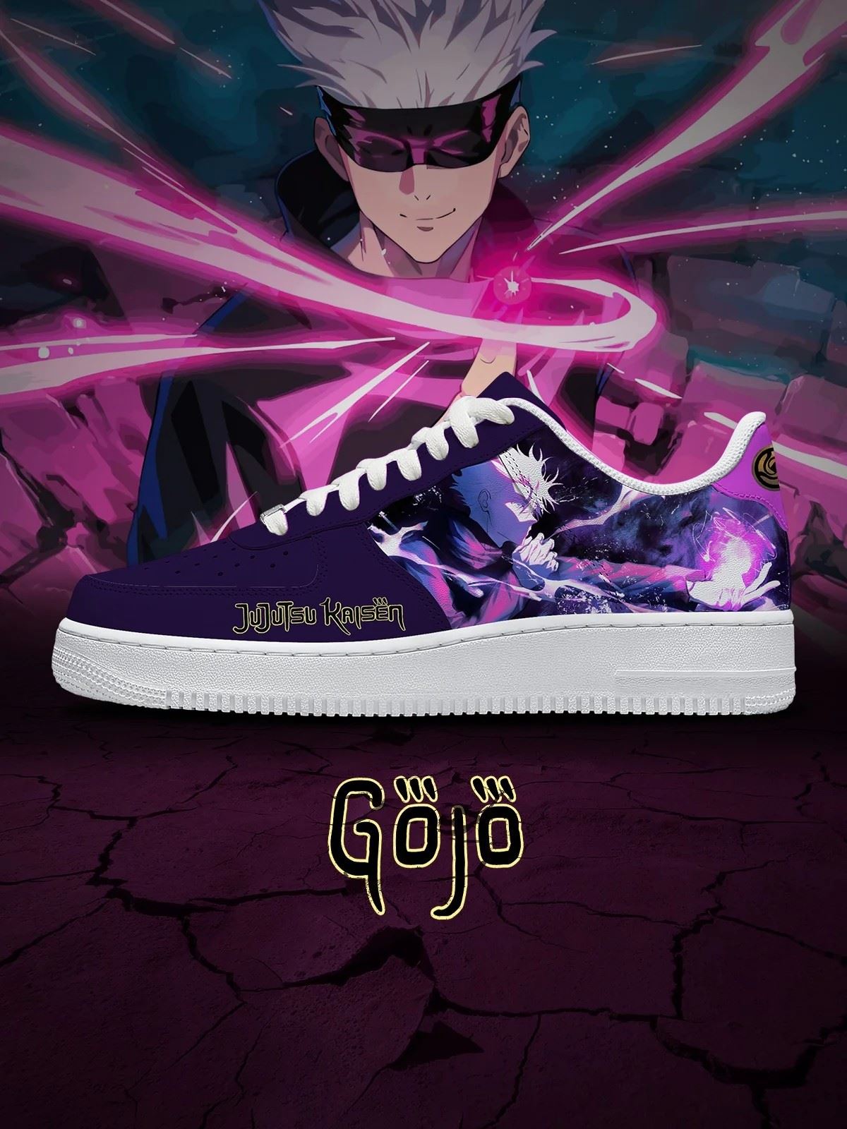 Satoru Gojo Nr. 3 Custom Sneakers