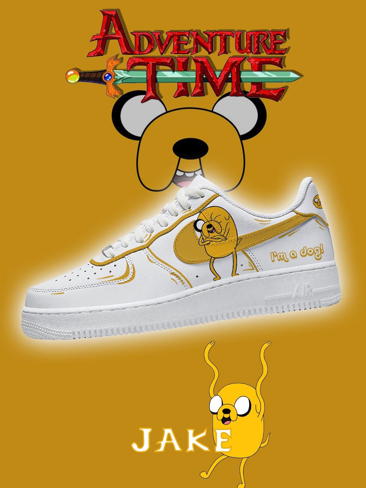 Jake der Hund V.1 Custom Sneakers