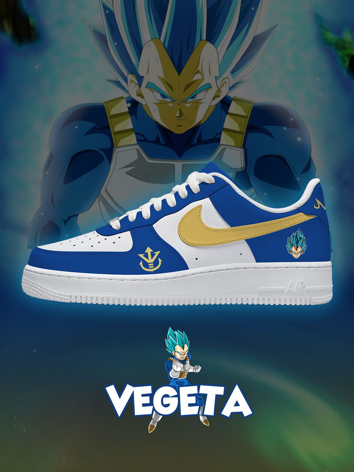 Vegeta Nr. 1 Custom Sneakers