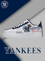 New York Baseball Y.3 Custom Air-Style Sneakers
