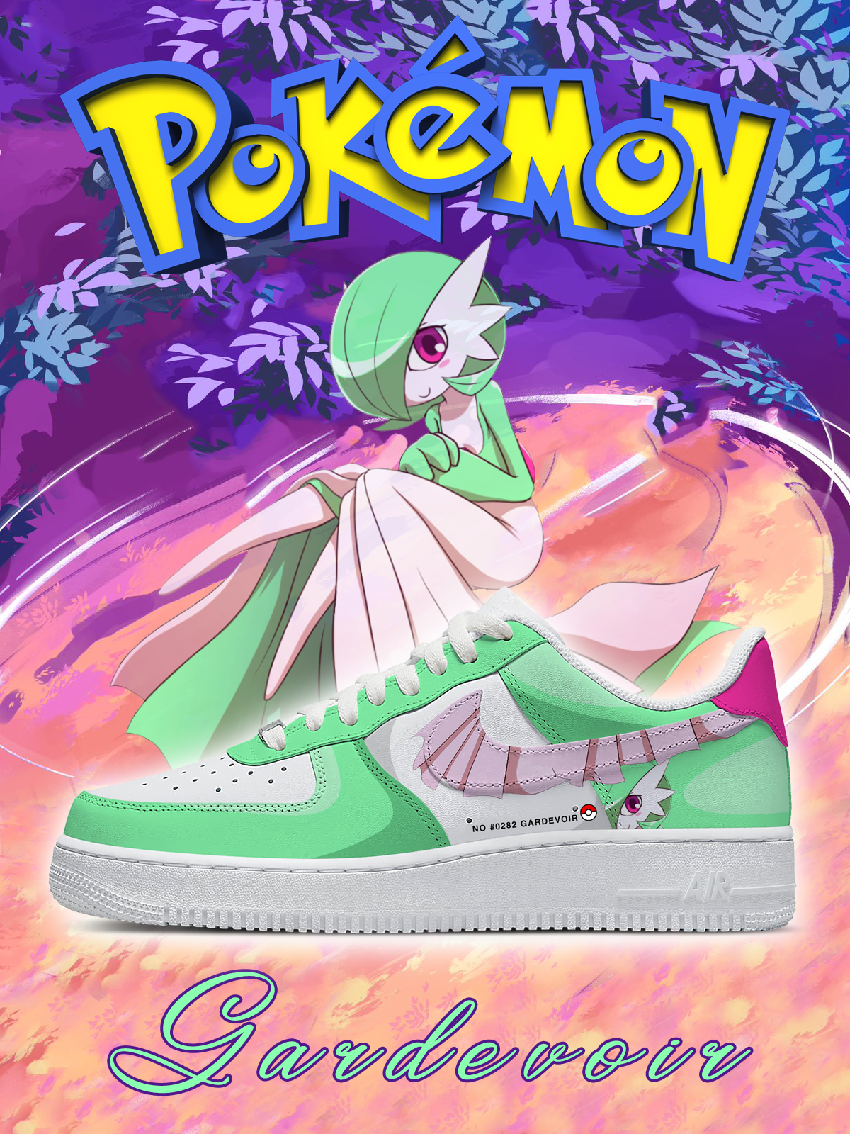 Nr.0282 Gardevoir Custom Sneakers